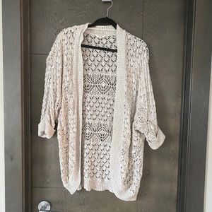 Knit Open Cardigan
